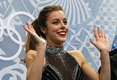 フィギュア女子SPで6位のワグナー、ソチ五輪