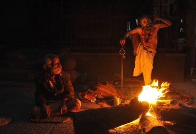 ヒンズーの祭り「マハ・シバラトリ」開幕、聖者たちが集結 ネパール