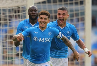 首位ナポリがレッチェに辛勝 主将ディ・ロレンツォが決勝弾