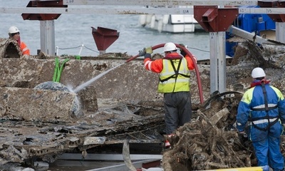 第2次大戦で撃墜の独空軍爆撃機、英海峡で引き揚げに成功