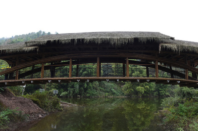 重慶にある716本の竹で造った橋、建築界の「アカデミー賞」受賞 