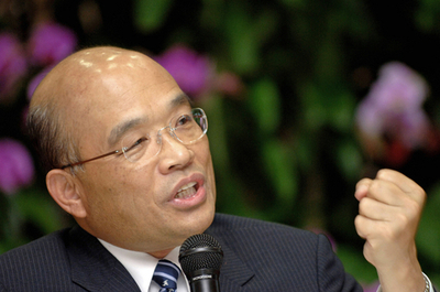 蘇貞昌行政院長、突然の辞任を表明 - 台湾