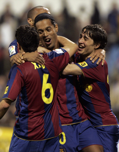 バルセロナ アウェーでサラゴサに競り勝つ