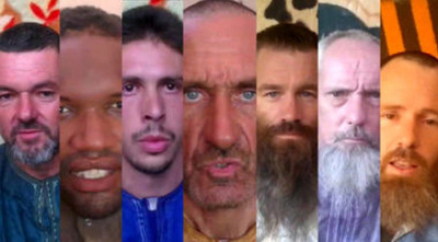 アルカイダ系組織、拉致外国人7人の映像公開 仏「信用できる内容」