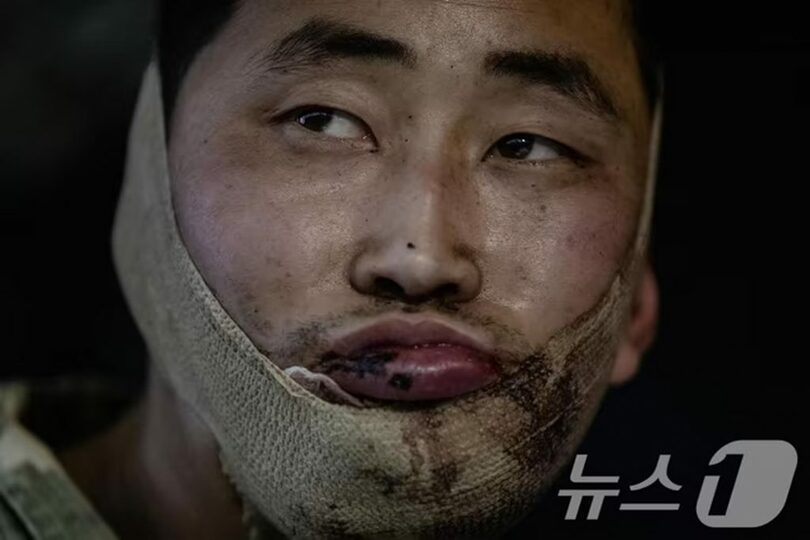 ウクライナで捕らえられた北朝鮮軍捕虜＝ゼレンスキー大統領Xキャプチャー(c)news1