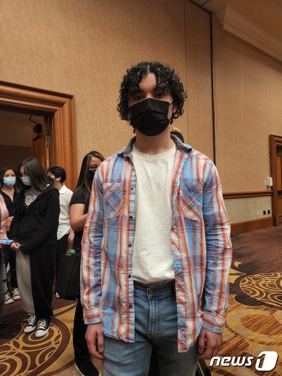 オーディションに参加したテミアンさん（18）(c)news1