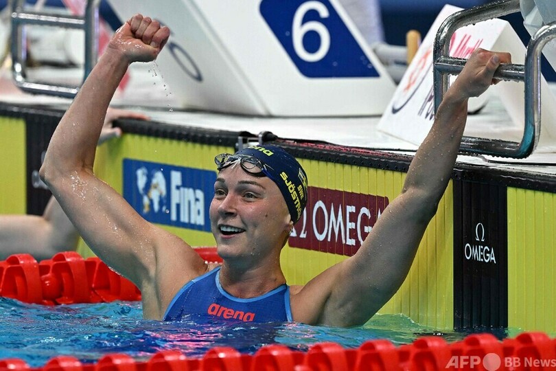 ベテランのショーストレムと15歳マッキントッシュが2冠 世界水泳