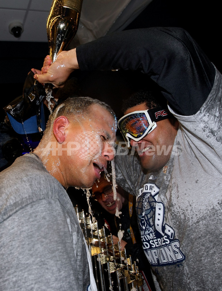 ヤンキースが9年ぶりの頂点 松井秀は6打点でMVPに、MLBワールドシリーズ