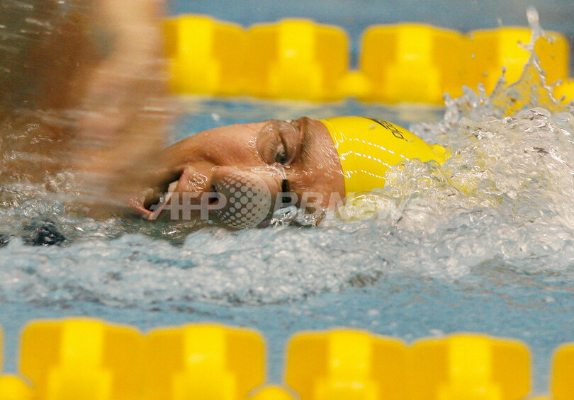 ハケット 男子400メートル自由形予選を3位で通過