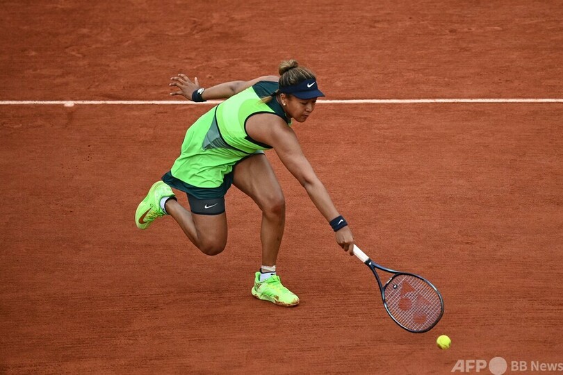 大坂、全仏OP初戦敗退 ウィンブルドン欠場を示唆