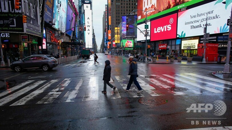 コロナ死者、米で2000人突破 3日で倍増 英は1000人超え