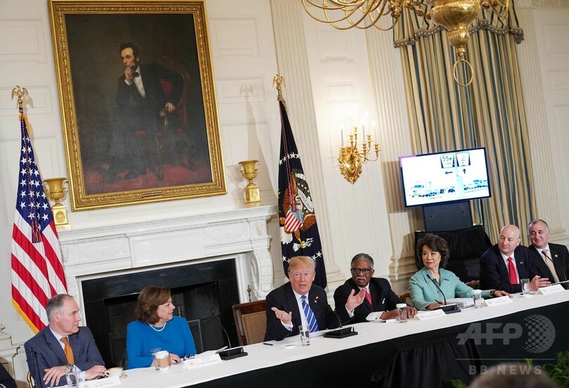 トランプ氏、日本などが貿易で「好き放題だ」と非難 対抗措置を警告