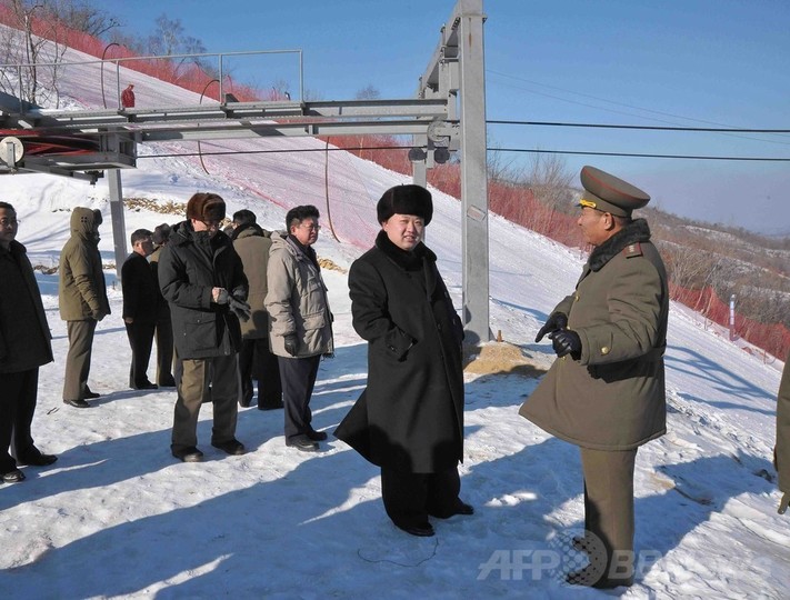 北朝鮮スキー場に禁輸対象の人工降雪機、入手ルートは不明 北朝鮮スキー場に禁輸対象の人工降雪機、入手ルートは不明