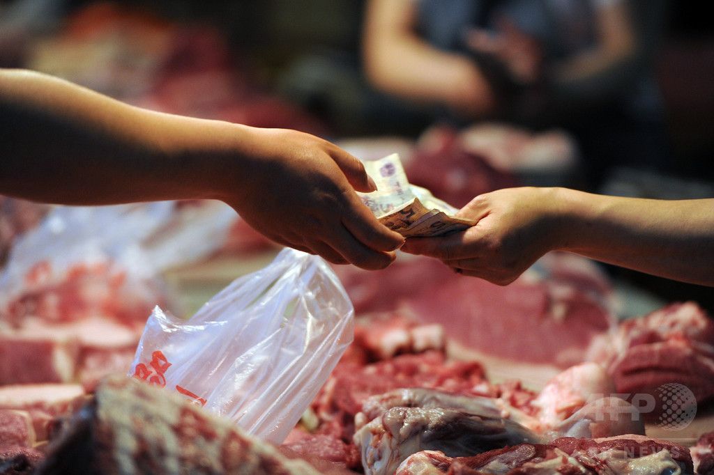 密輸冷凍肉10万トン押収、40年前の肉も 中国 密輸冷凍肉10万トン押収、40年前の肉も 中国
