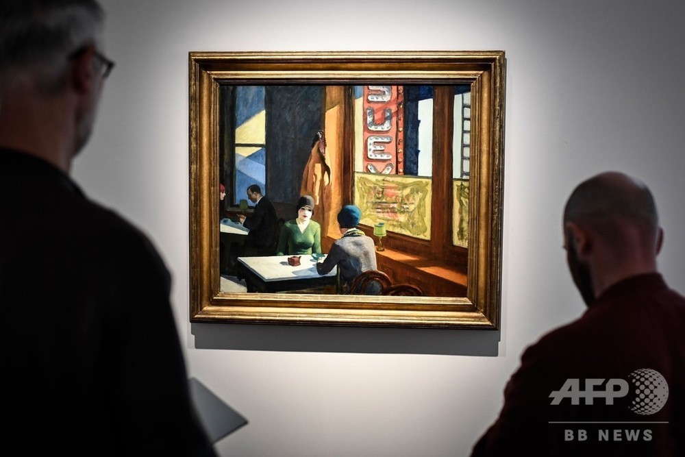 米実業家の現代絵画コレクション、370億円で落札 目玉はホッパー 写真1 ...