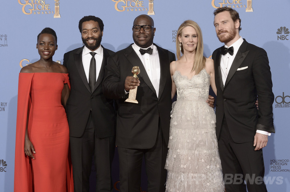 第71回ゴールデン・グローブ賞、作品賞は『それでも夜は明ける』 写真13枚 国際ニュース：AFPBB News