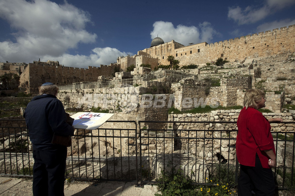 古代エルサレムの壁発見、ソロモン王が作った可能性 写真3枚 国際ニュース：AFPBB News