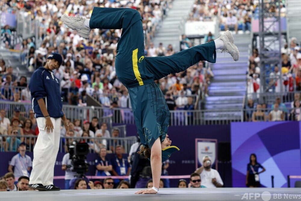 豪ブレイキン選手、汚名返上の世界1位 パリ五輪では物議の演技