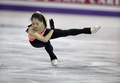世界フィギュアスケート選手権（ISU World Figure Skating Championships 2013）の開幕を控え、大会が開催されるカナダ・オンタリオ（Ontario）州ロンドン（London）のバドワイザー・ガーデンズ（Budweiser Gardens）で11日、女子シングルの出場選手が練習を行った。

練習に臨む鈴木明子（Akiko Suzuki、2013年3月11日撮影）。(c)AFP/Brendan SMIALOWSKI