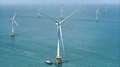 中国長江三峡集団が福建省沖に設置した１６メガワットの洋上風力発電ユニット（2023年7月19日撮影）。(c)Xinhua News