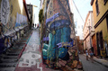 南米チリ中部にある世界遺産の港湾都市バルパライソ（Valparaiso）の街並み（2014年1月22日撮影、資料写真）。(c)AFP/FRANCK FIFE
