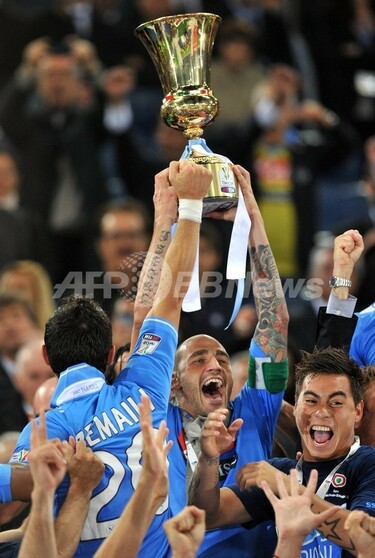 ナポリがイタリア杯優勝、ユベントスは今季初の敗戦 写真20枚 国際