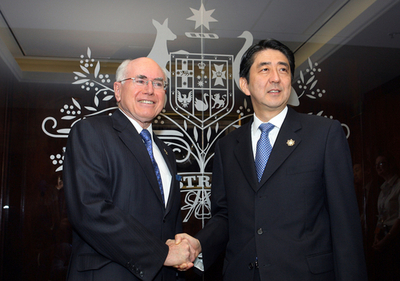 日豪首脳会談、安保行動計画に合意