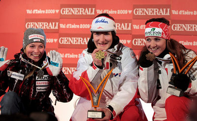 ツェッテル 女子スーパー複合で優勝、アルペン世界選手権