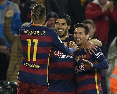 バルセロナ、7発大勝で決勝をほぼ手中に スペイン国王杯