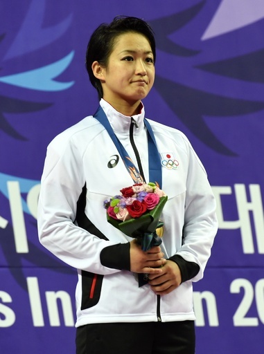 清水希容が女子空手形で金メダル、アジア大会