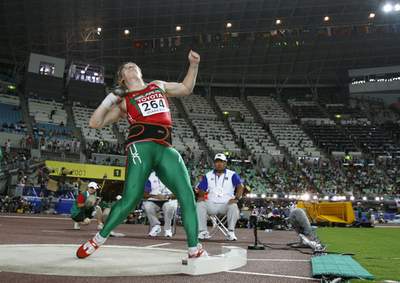 ナデジダ・オスタプチュク 女子砲丸投げ2位入賞