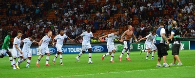 ACミランがグループリーグ出場決める、欧州CLプレーオフ