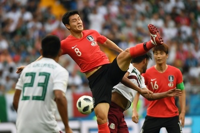 韓国代表MF、独との最終戦控え「可能性は1%に上がった」