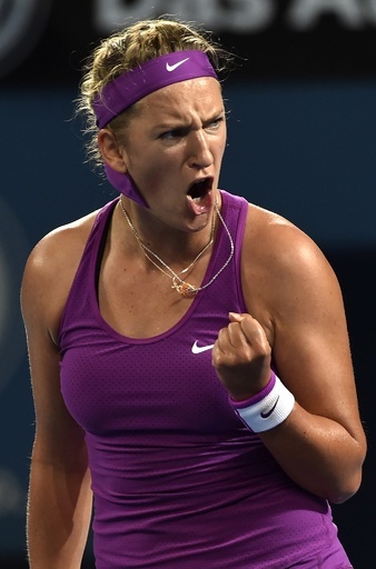 アザレンカが初戦突破、2回戦はトップシードと対戦 ブリスベーン国際