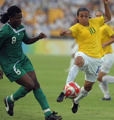 女子ブラジル ナイジェリアに快勝しF組1位通過