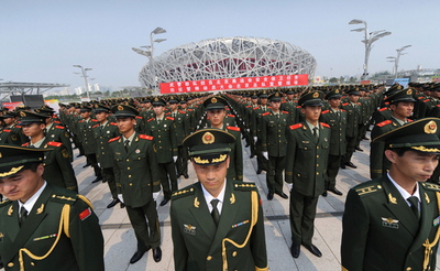 五輪控え、北京市ぴりぴりムード