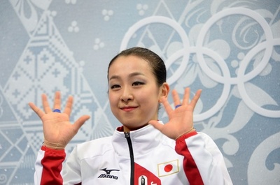 フィギュア女子シングルで6位の浅田真央、ソチ五輪