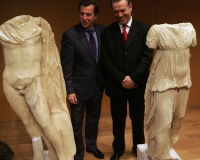 盗まれた古代ギリシャ彫刻、アルバニアに返還