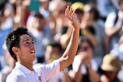 錦織が5年連続で全仏4回戦へ、4時間26分の激闘制す