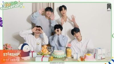 MONSTA X、ファンクラブ創立9周年、ファンに感謝のメッセージ