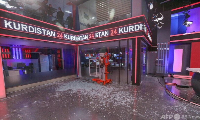 イラク北部攻撃のミサイル、イランが発射 標的は「イスラエル拠点」