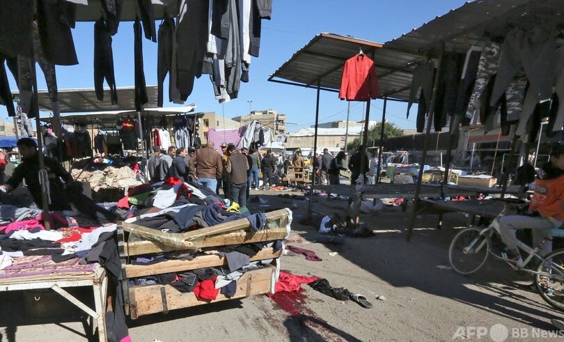 イラク首都で連続自爆攻撃 32人死亡、110人負傷