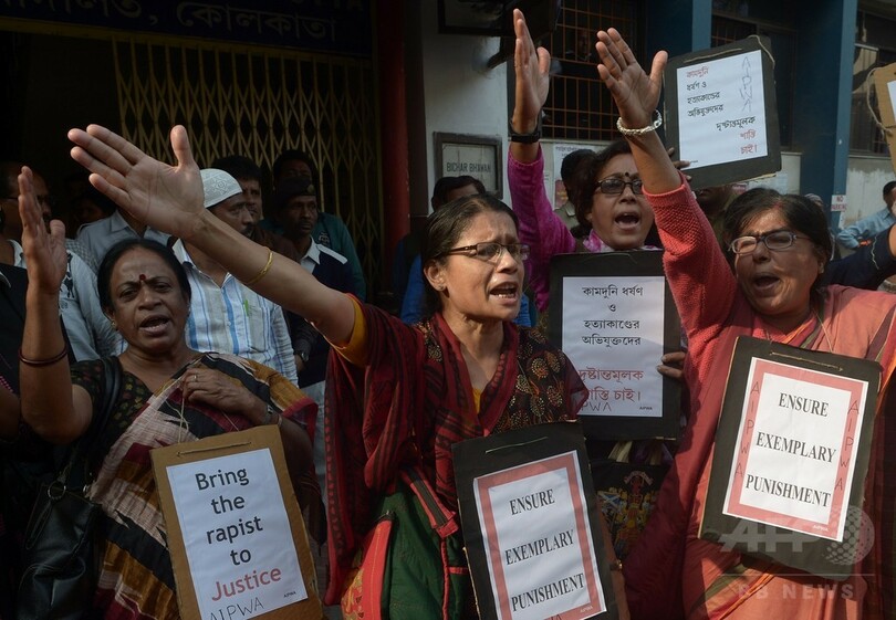 女子学生集団レイプ殺害、3人に死刑判決 インド 写真3枚 国際ニュース：afpbb News