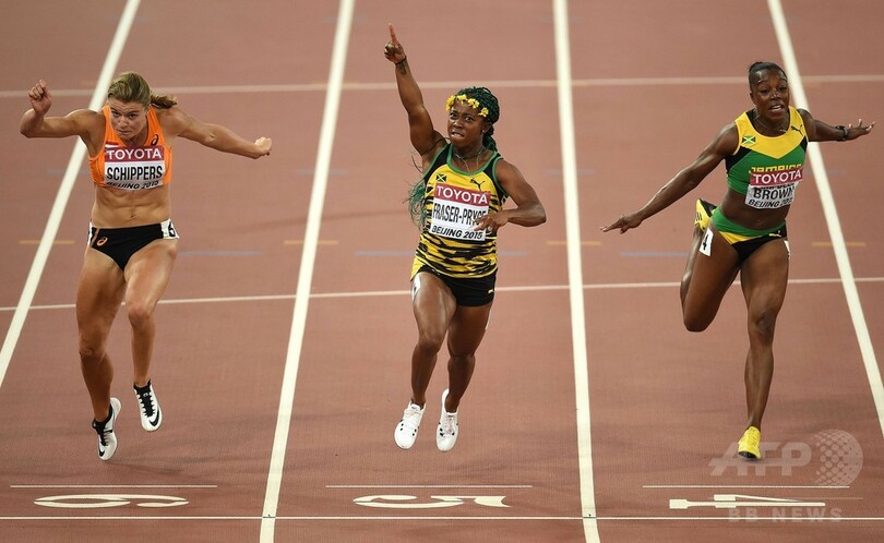 フレイザー・プライスが女子100m3連覇達成、第15回世界陸上