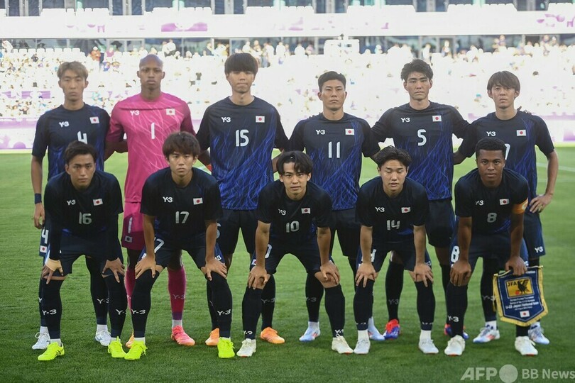 日本は5-0大勝発進 パリ五輪サッカー男子