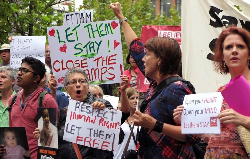 豪教会、難民申請者に「聖域」提供へ 政府のナウル移送計画に対抗