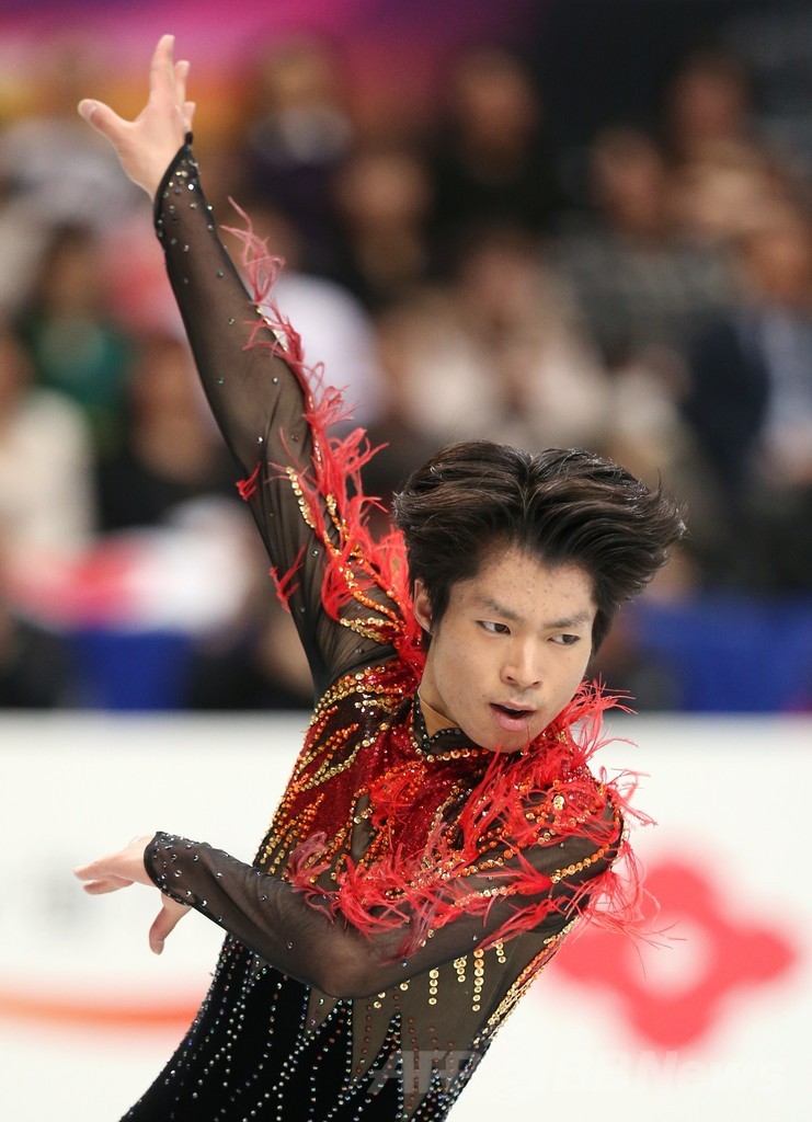 男子シングル総合2位の町田樹、世界フィギュア