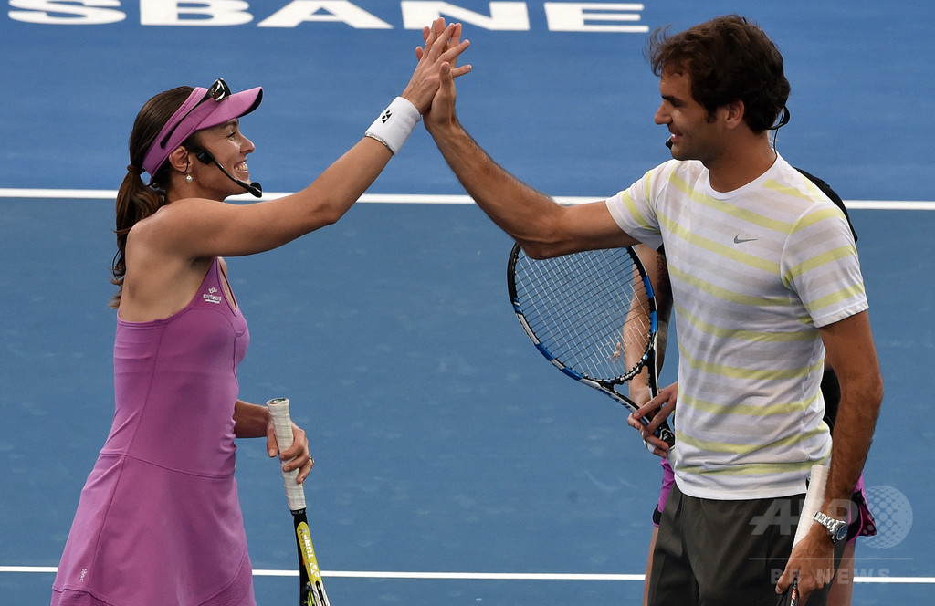 フェデラー&ヒンギスの「夢のペア」、リオで実現へ スイス報道 写真1枚 国際ニュース:AFPBB News