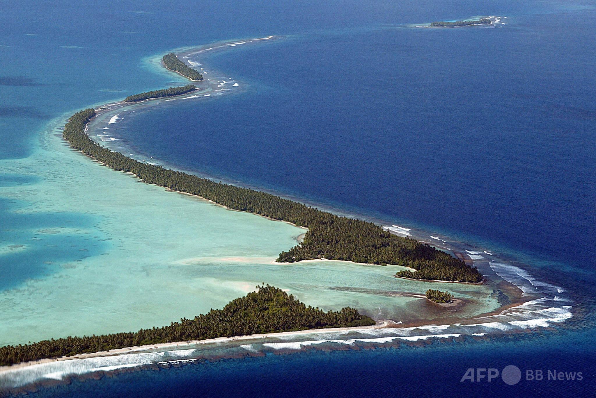 ツバル国民約3分の1、オーストラリアの「気候ビザ」に応募 写真1枚 国際ニュース：AFPBB News