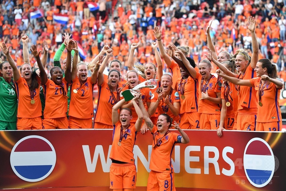 オランダが女子euro初制覇 4得点でデンマーク退ける 写真8枚 国際ニュース Afpbb News